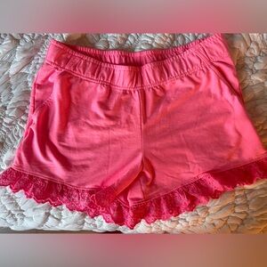 Lilly Pulitzer shorts with eyelet lace